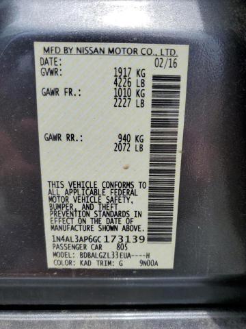 Photo 11 VIN: 1N4AL3AP6GC173139 - NISSAN ALTIMA 2.5 