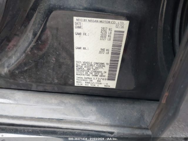 Photo 8 VIN: 1N4AL3AP6GC173769 - NISSAN ALTIMA 