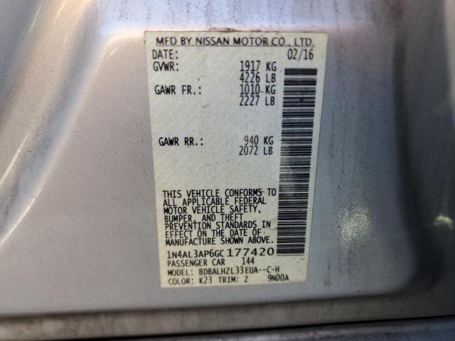 Photo 11 VIN: 1N4AL3AP6GC177420 - NISSAN ALTIMA 2.5 