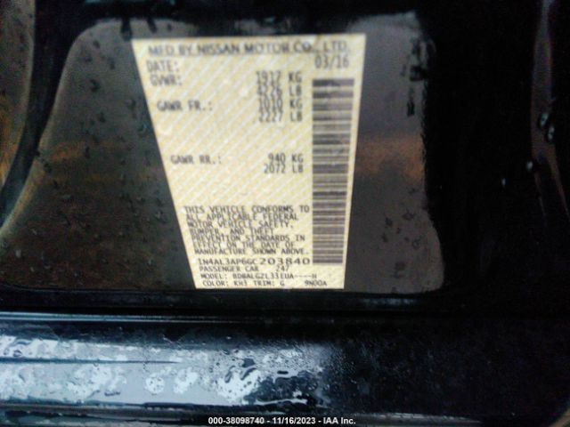 Photo 8 VIN: 1N4AL3AP6GC203840 - NISSAN ALTIMA 