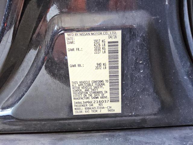 Photo 11 VIN: 1N4AL3AP6GC216037 - NISSAN ALTIMA 2.5 