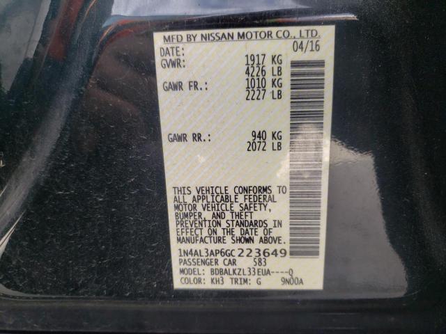 Photo 11 VIN: 1N4AL3AP6GC223649 - NISSAN ALTIMA 