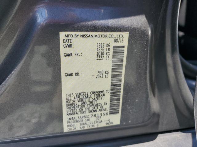 Photo 11 VIN: 1N4AL3AP6GC281356 - NISSAN ALTIMA 2.5 