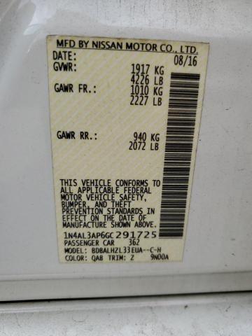 Photo 11 VIN: 1N4AL3AP6GC291725 - NISSAN ALTIMA 