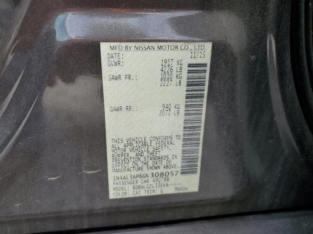 Photo 12 VIN: 1N4AL3AP6GN308057 - NISSAN ALTIMA 2.5 