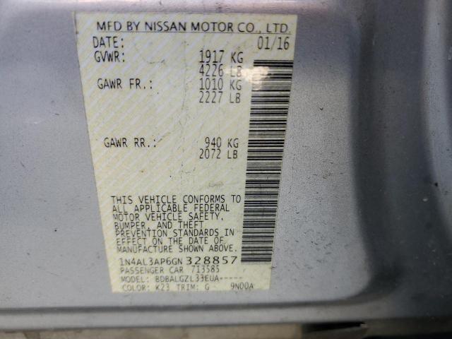 Photo 9 VIN: 1N4AL3AP6GN328857 - NISSAN ALTIMA 2.5 