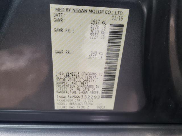 Photo 9 VIN: 1N4AL3AP6GN332293 - NISSAN ALTIMA 