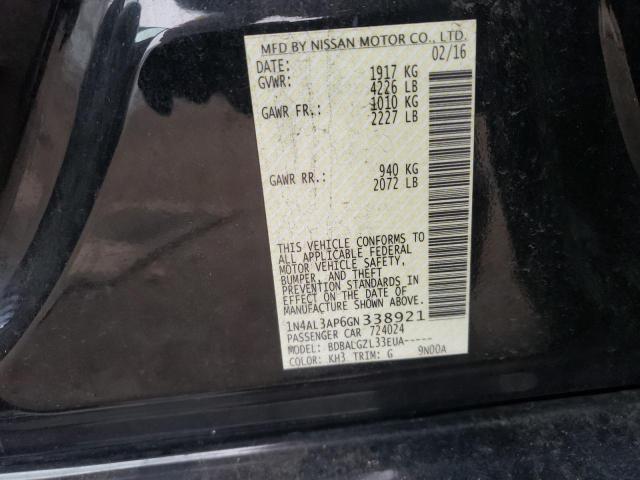 Photo 11 VIN: 1N4AL3AP6GN338921 - NISSAN ALTIMA 2.5 