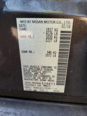 Photo 11 VIN: 1N4AL3AP6GN339471 - NISSAN ALTIMA 