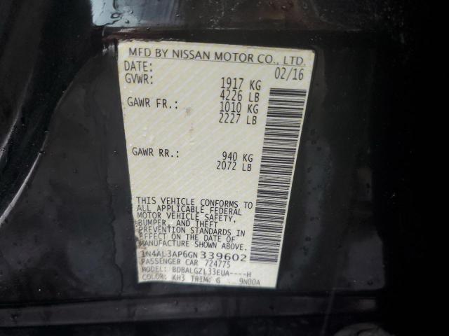 Photo 12 VIN: 1N4AL3AP6GN339602 - NISSAN ALTIMA 2.5 