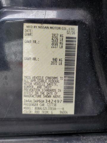 Photo 12 VIN: 1N4AL3AP6GN342497 - NISSAN ALTIMA 