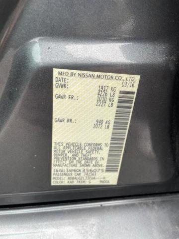 Photo 9 VIN: 1N4AL3AP6GN356075 - NISSAN ALTIMA 