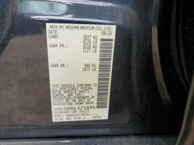 Photo 11 VIN: 1N4AL3AP6GN375886 - NISSAN ALTIMA 