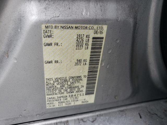 Photo 9 VIN: 1N4AL3AP6GN384751 - NISSAN ALTIMA 2.5 