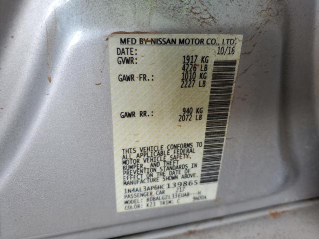 Photo 11 VIN: 1N4AL3AP6HC139865 - NISSAN ALTIMA 2.5 