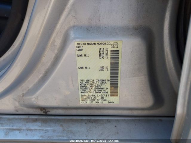 Photo 8 VIN: 1N4AL3AP6HC143737 - NISSAN ALTIMA 