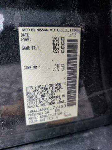 Photo 11 VIN: 1N4AL3AP6HC177483 - NISSAN ALTIMA BAS 