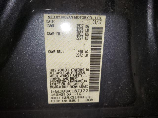 Photo 9 VIN: 1N4AL3AP6HC187172 - NISSAN ALTIMA 