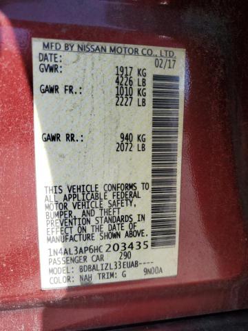 Photo 11 VIN: 1N4AL3AP6HC203435 - NISSAN ALTIMA 2.5 