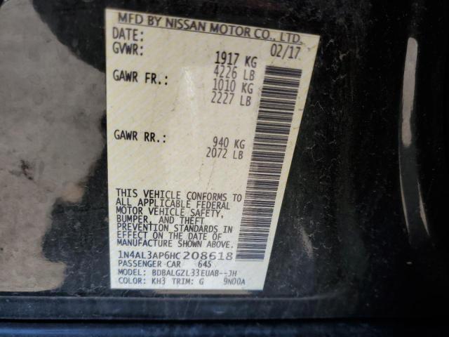 Photo 11 VIN: 1N4AL3AP6HC208618 - NISSAN ALTIMA 2.5 