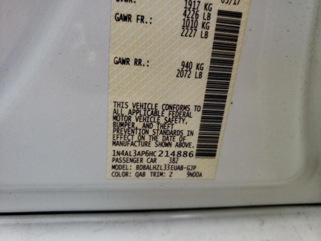 Photo 9 VIN: 1N4AL3AP6HC214886 - NISSAN ALTIMA 2.5 