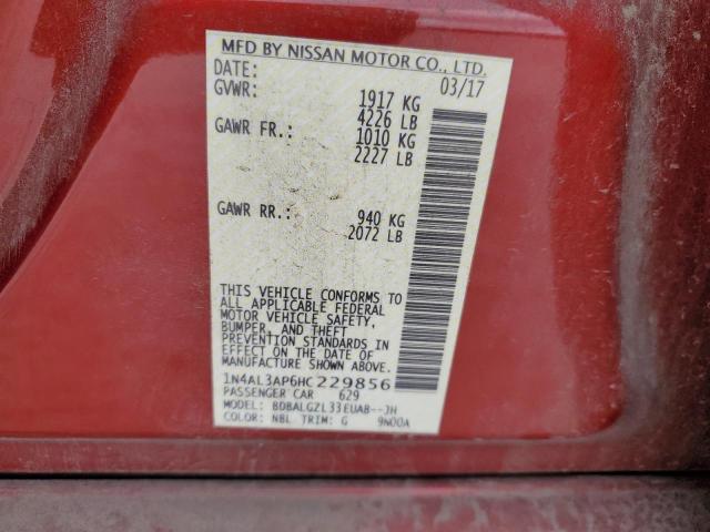 Photo 11 VIN: 1N4AL3AP6HC229856 - NISSAN ALTIMA 2.5 