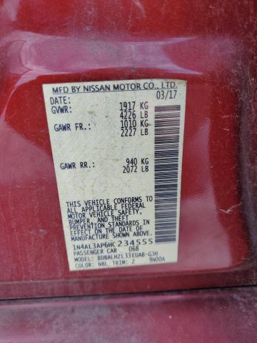 Photo 11 VIN: 1N4AL3AP6HC234555 - NISSAN ALTIMA 2.5 