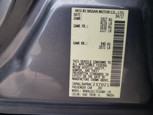 Photo 11 VIN: 1N4AL3AP6HC237021 - NISSAN ALTIMA 2.5 