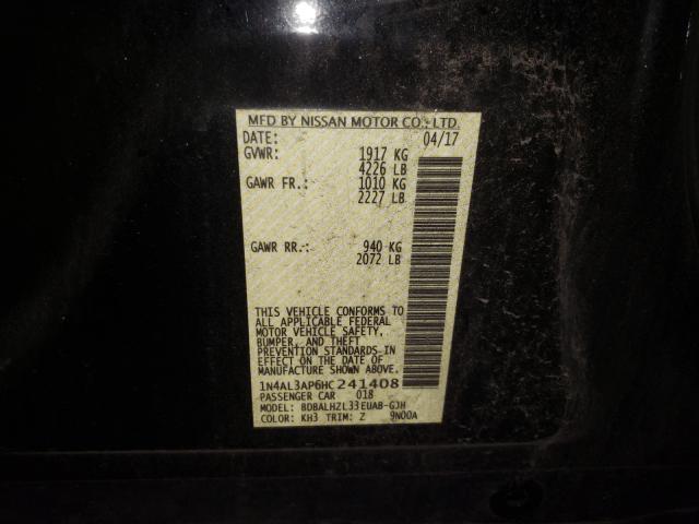 Photo 9 VIN: 1N4AL3AP6HC241408 - NISSAN ALTIMA 2.5 