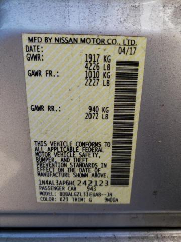 Photo 11 VIN: 1N4AL3AP6HC242123 - NISSAN ALTIMA 