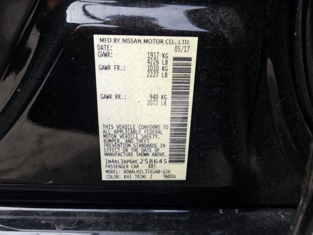 Photo 9 VIN: 1N4AL3AP6HC258645 - NISSAN ALTIMA 2.5 