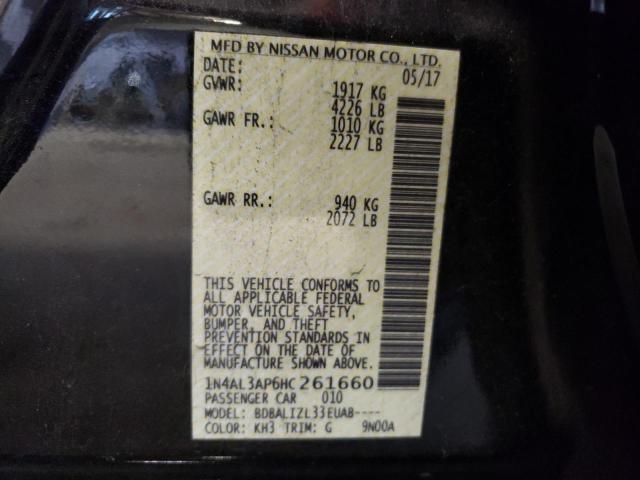 Photo 9 VIN: 1N4AL3AP6HC261660 - NISSAN ALTIMA 2.5 