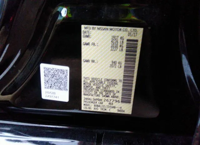 Photo 8 VIN: 1N4AL3AP6HC267796 - NISSAN ALTIMA 