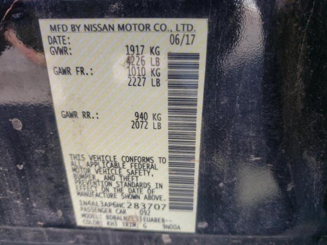 Photo 9 VIN: 1N4AL3AP6HC283707 - NISSAN ALTIMA 2.5 