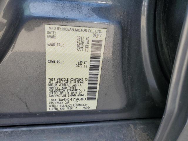 Photo 9 VIN: 1N4AL3AP6HC479680 - NISSAN ALTIMA 2.5 