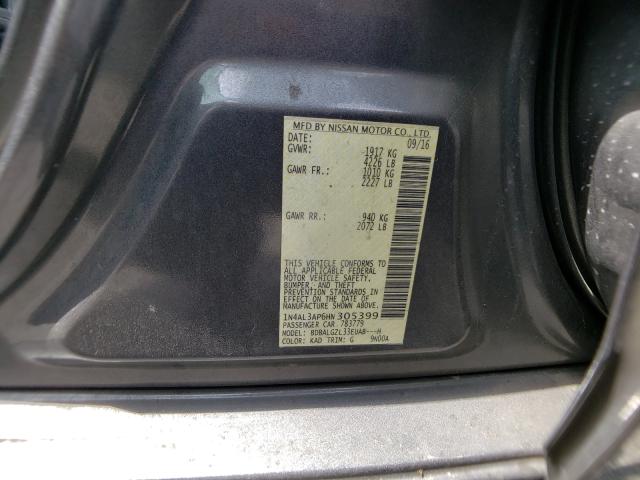 Photo 9 VIN: 1N4AL3AP6HN305399 - NISSAN ALTIMA 2.5 