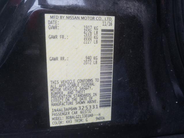 Photo 9 VIN: 1N4AL3AP6HN325331 - NISSAN ALTIMA 2.5 