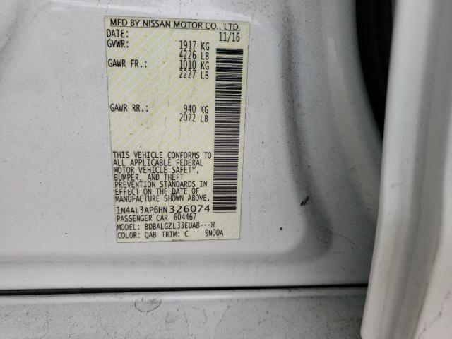 Photo 9 VIN: 1N4AL3AP6HN326074 - NISSAN ALTIMA 2.5 