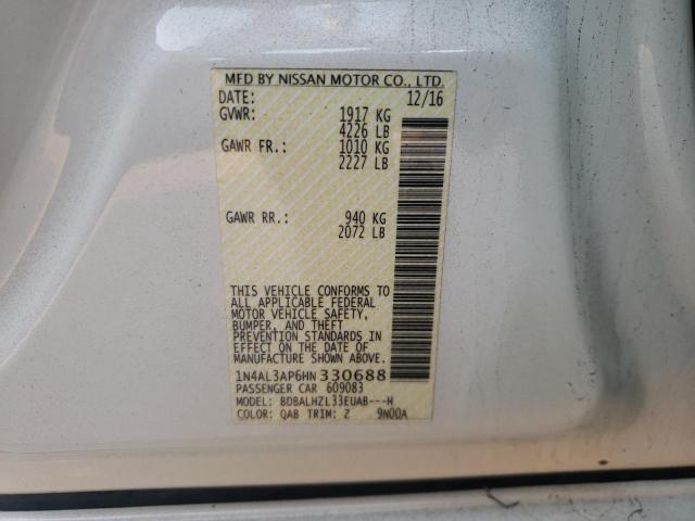 Photo 9 VIN: 1N4AL3AP6HN330688 - NISSAN ALTIMA 