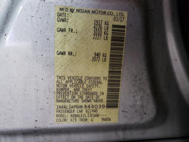 Photo 11 VIN: 1N4AL3AP6HN344039 - NISSAN ALTIMA 