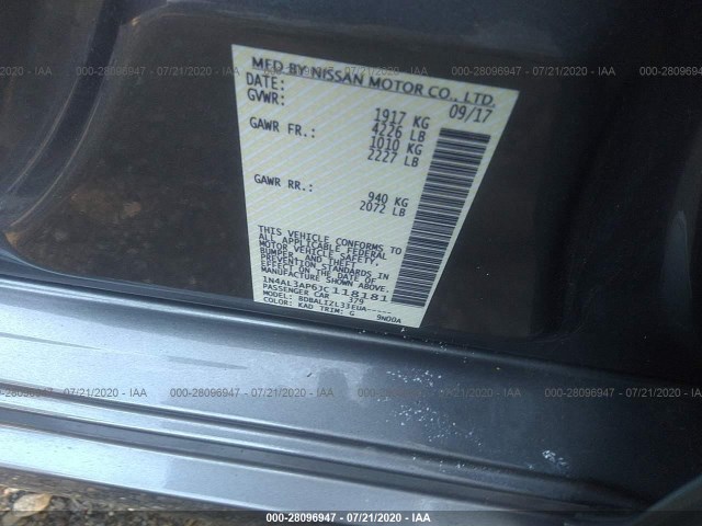 Photo 8 VIN: 1N4AL3AP6JC118181 - NISSAN ALTIMA 