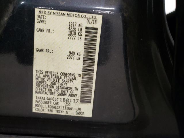 Photo 11 VIN: 1N4AL3AP6JC188117 - NISSAN ALTIMA 2.5 