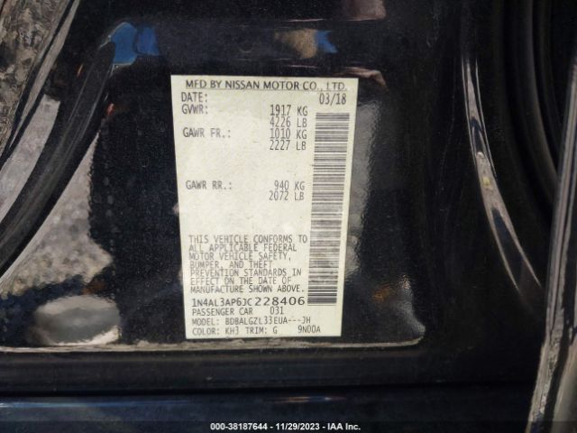 Photo 8 VIN: 1N4AL3AP6JC228406 - NISSAN ALTIMA 