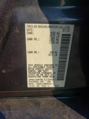 Photo 11 VIN: 1N4AL3AP7DC123491 - NISSAN ALTIMA 2.5 