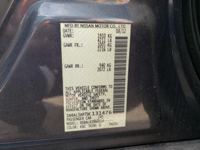 Photo 12 VIN: 1N4AL3AP7DC131476 - NISSAN ALTIMA 