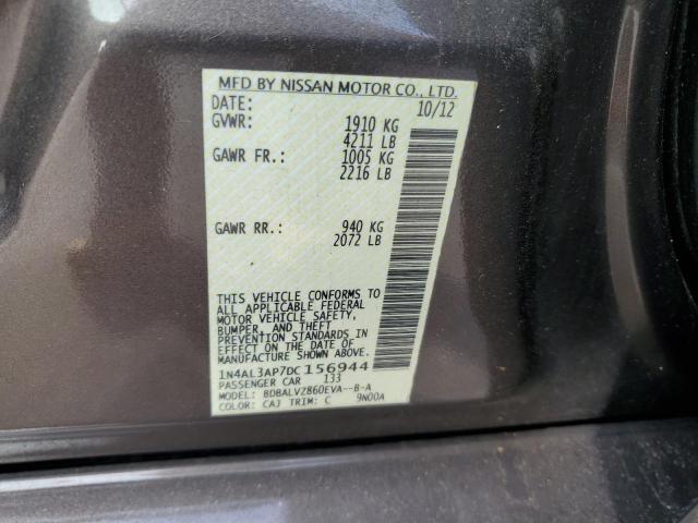 Photo 11 VIN: 1N4AL3AP7DC156944 - NISSAN ALTIMA 2.5 