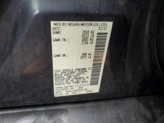 Photo 11 VIN: 1N4AL3AP7DC177521 - NISSAN ALTIMA 2.5 