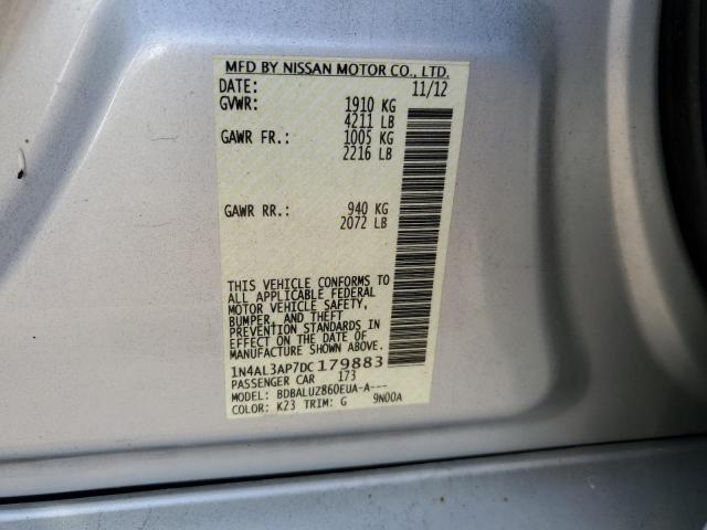 Photo 12 VIN: 1N4AL3AP7DC179883 - NISSAN ALTIMA 2.5 