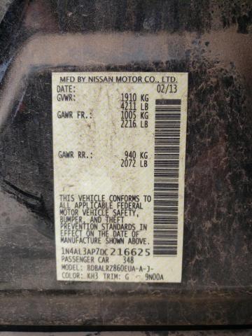 Photo 9 VIN: 1N4AL3AP7DC216625 - NISSAN ALTIMA 2.5 