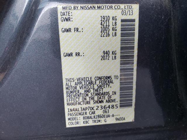 Photo 11 VIN: 1N4AL3AP7DC236485 - NISSAN ALTIMA 